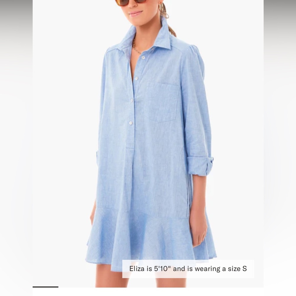 Tuckernuck Chambray Callahan Shirt Dress